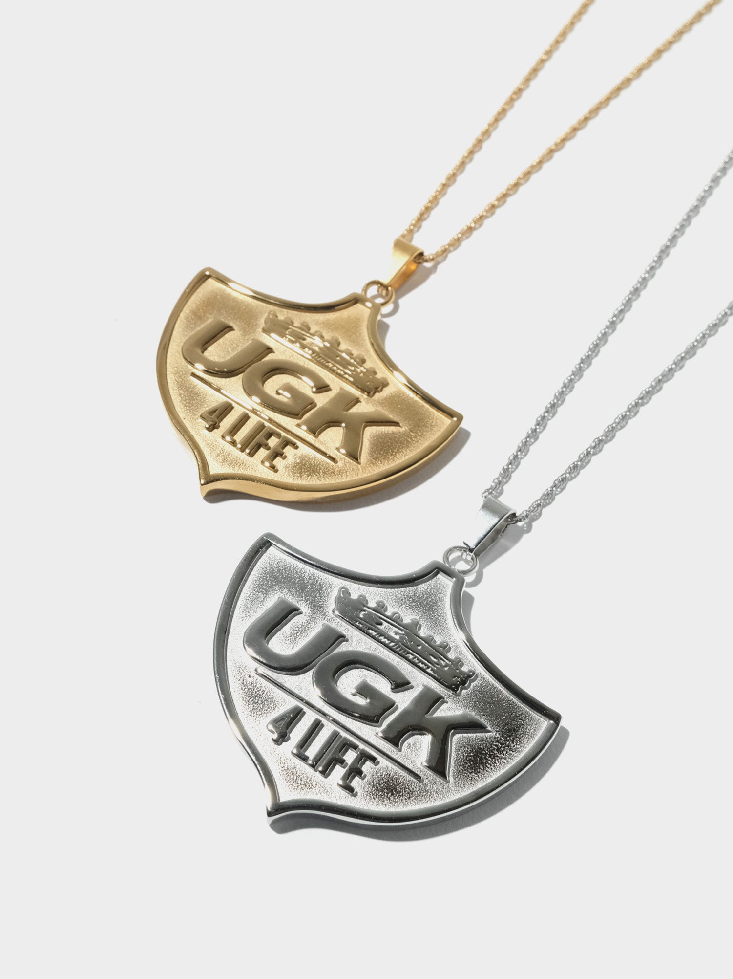 UGK 4 LIFE PENDANT - GLD OR SILV – DIOS Did It Ourselves