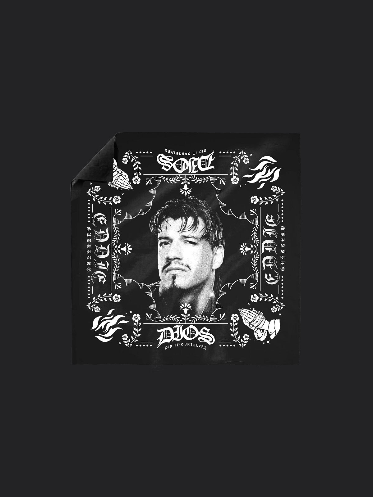DIOS X EDDIE GUERRERO - LEGEND BANDANA (BLK)