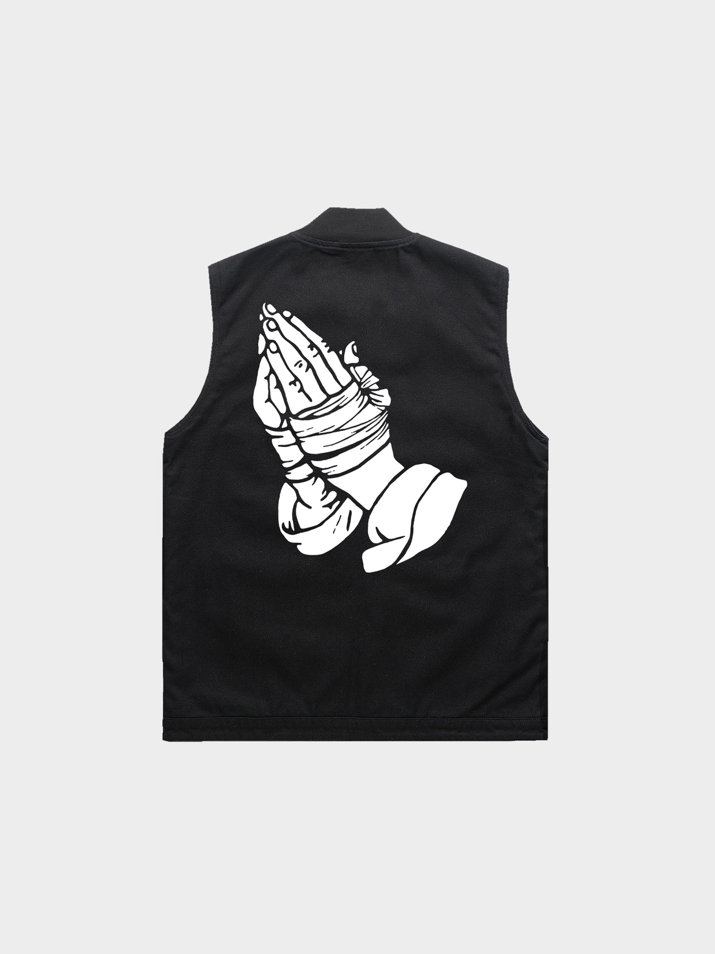 DIOS FAMILIA - CANVAS HEAVY VEST (BLK)