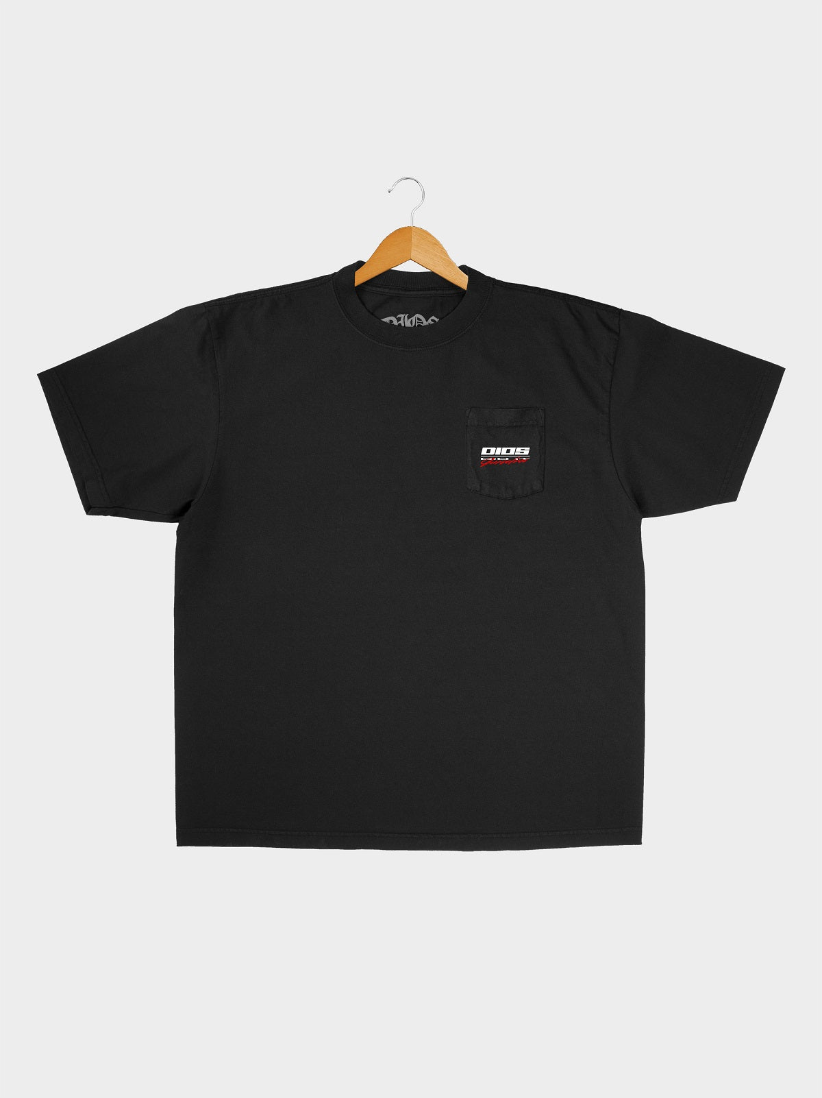 DIOS SHOP - BLK POCKET TEE