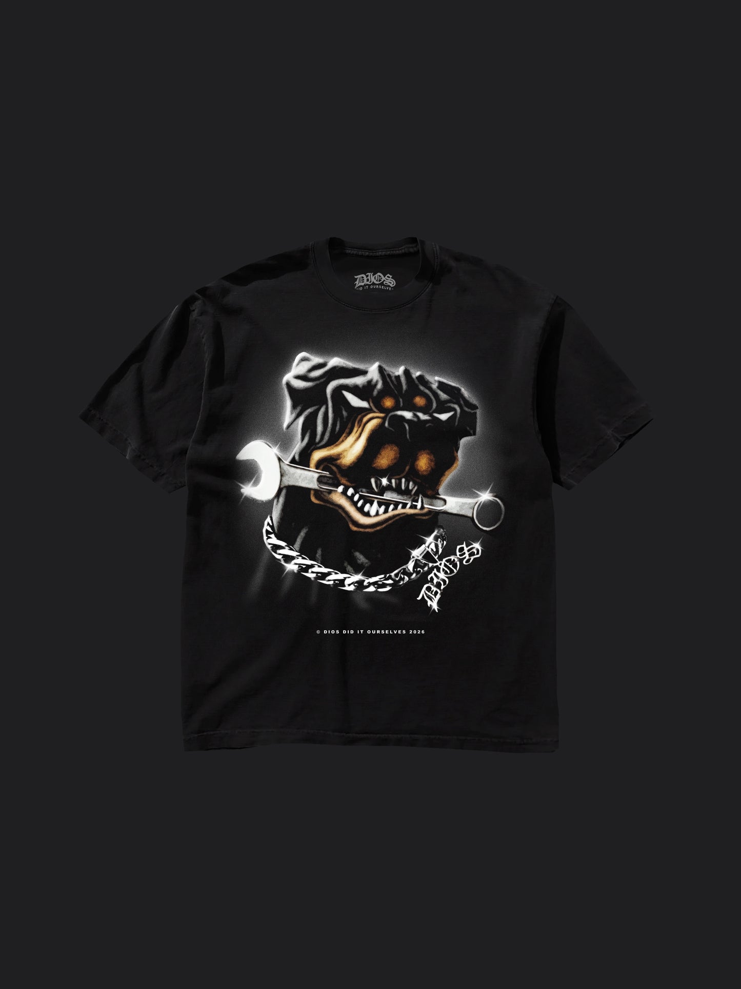 BEWARE OF DIOS - TEE (BLK)