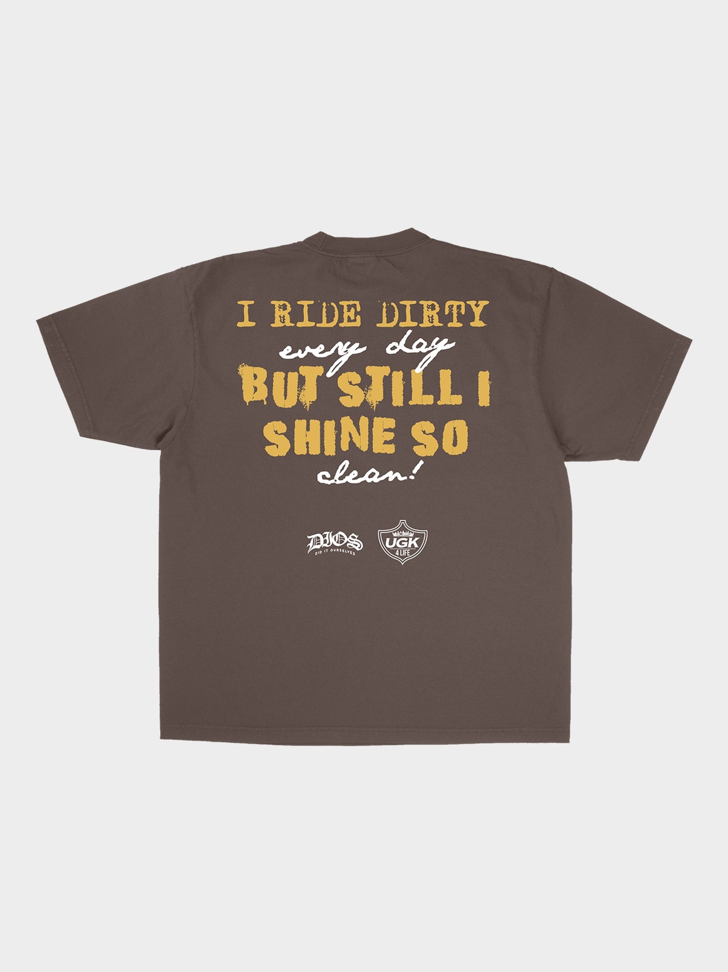 UGK - SO CLEAN - BRWN TEE