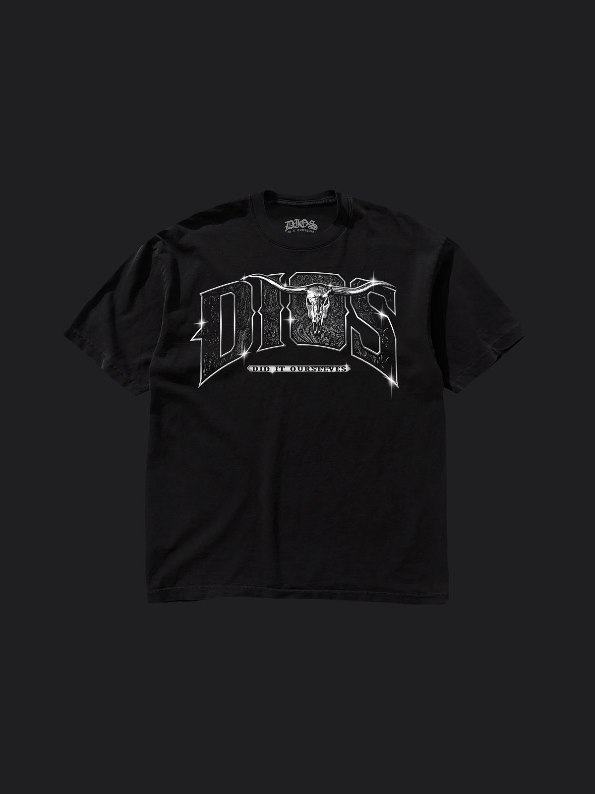 DIOS CHROME LONESTAR - TEE (BLK)