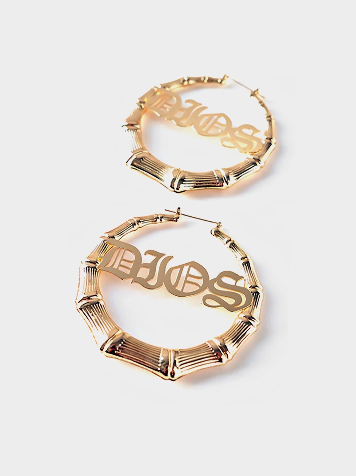 DIOS BAMBOO - HOOP EARRINGS
