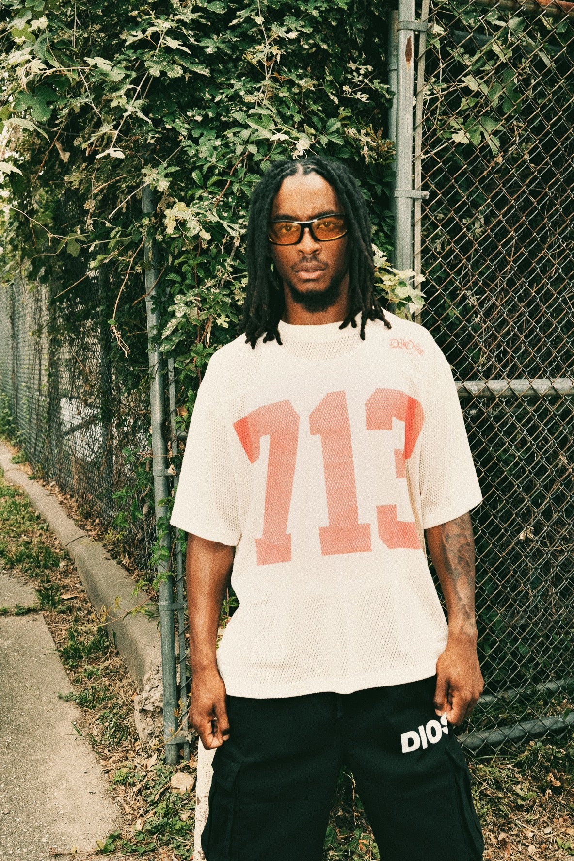 DIOS HTOWN JERSEY - 713 (CRM/ORNG)