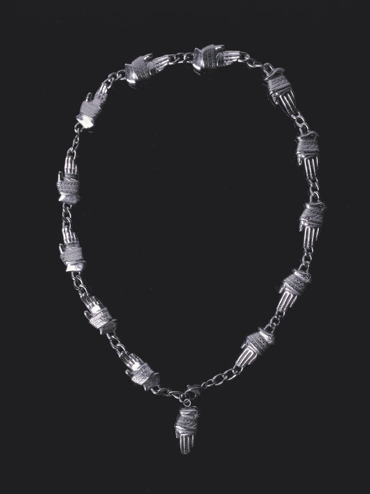FAMILIA HANDS - NECKLACE (STER. SILV)