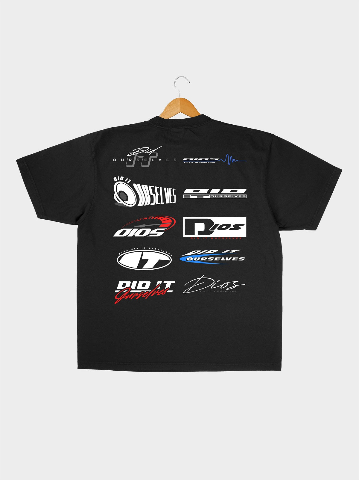 DIOS SHOP - BLK POCKET TEE