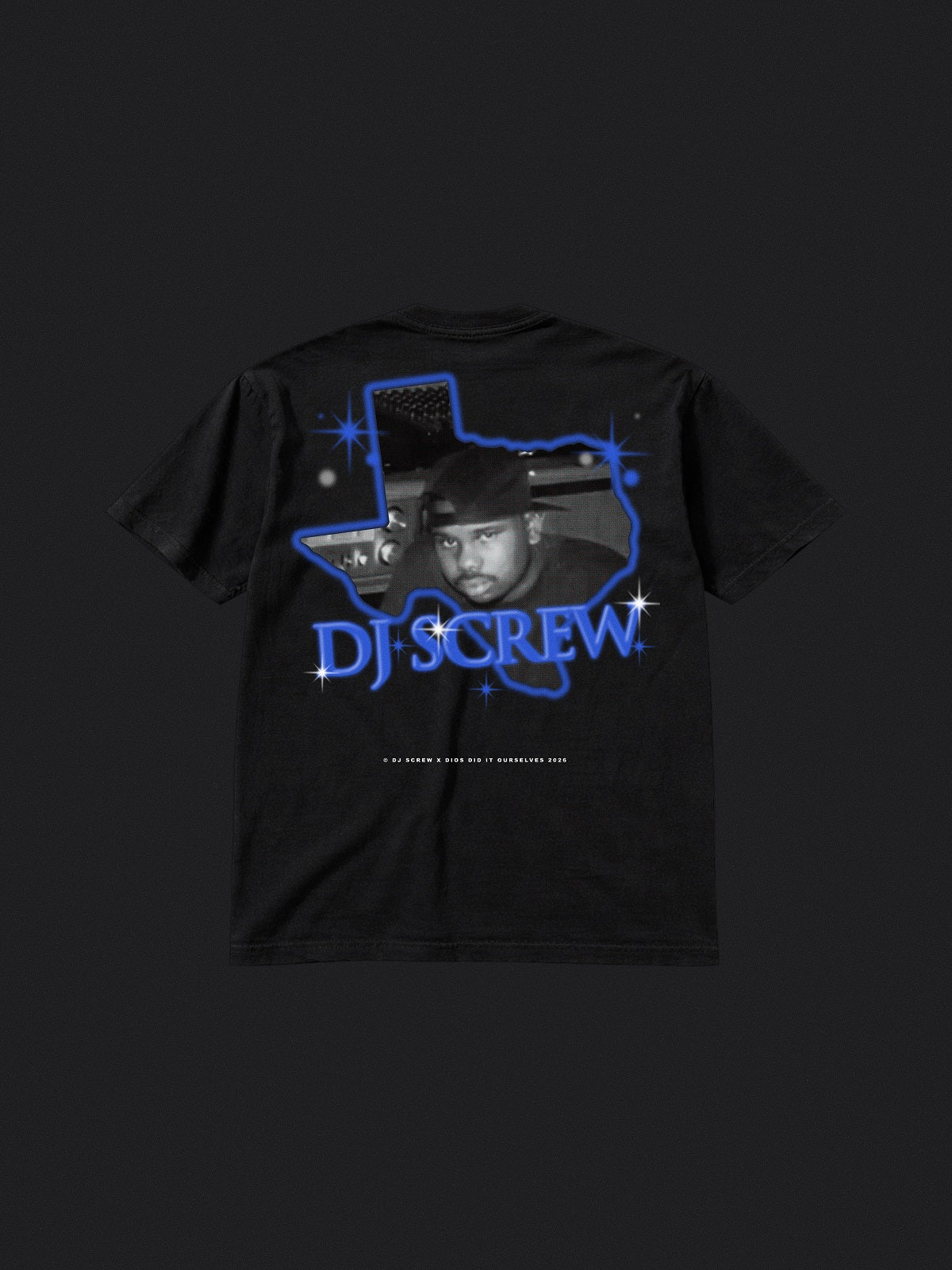 DJ SCREW TX - TEE (BLK)