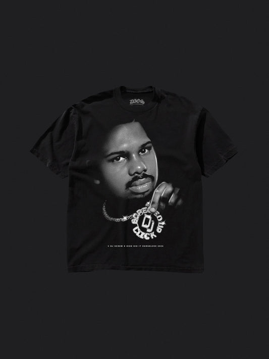 DJ SCREW X DIOS - AIRBRUSH TEE (BLK)