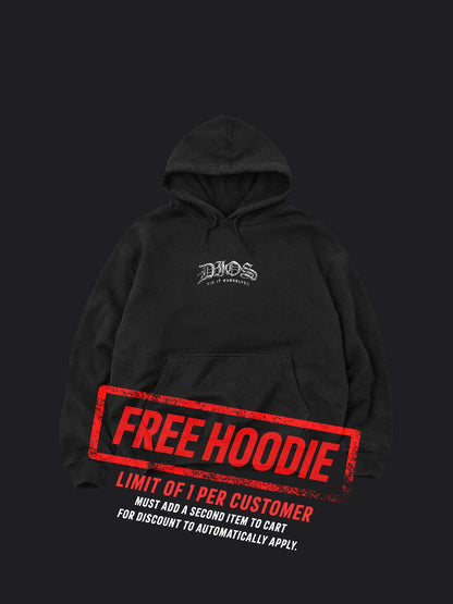 DIOS CHROME FAMILIA - HOODIE (BLK)