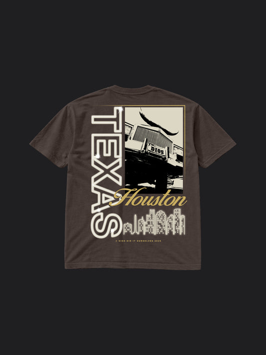 DIOS HOUSTON - TEE (BRWN)