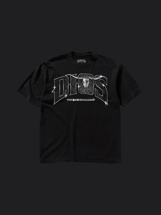 DIOS CHROME LONESTAR - TEE (BLK)
