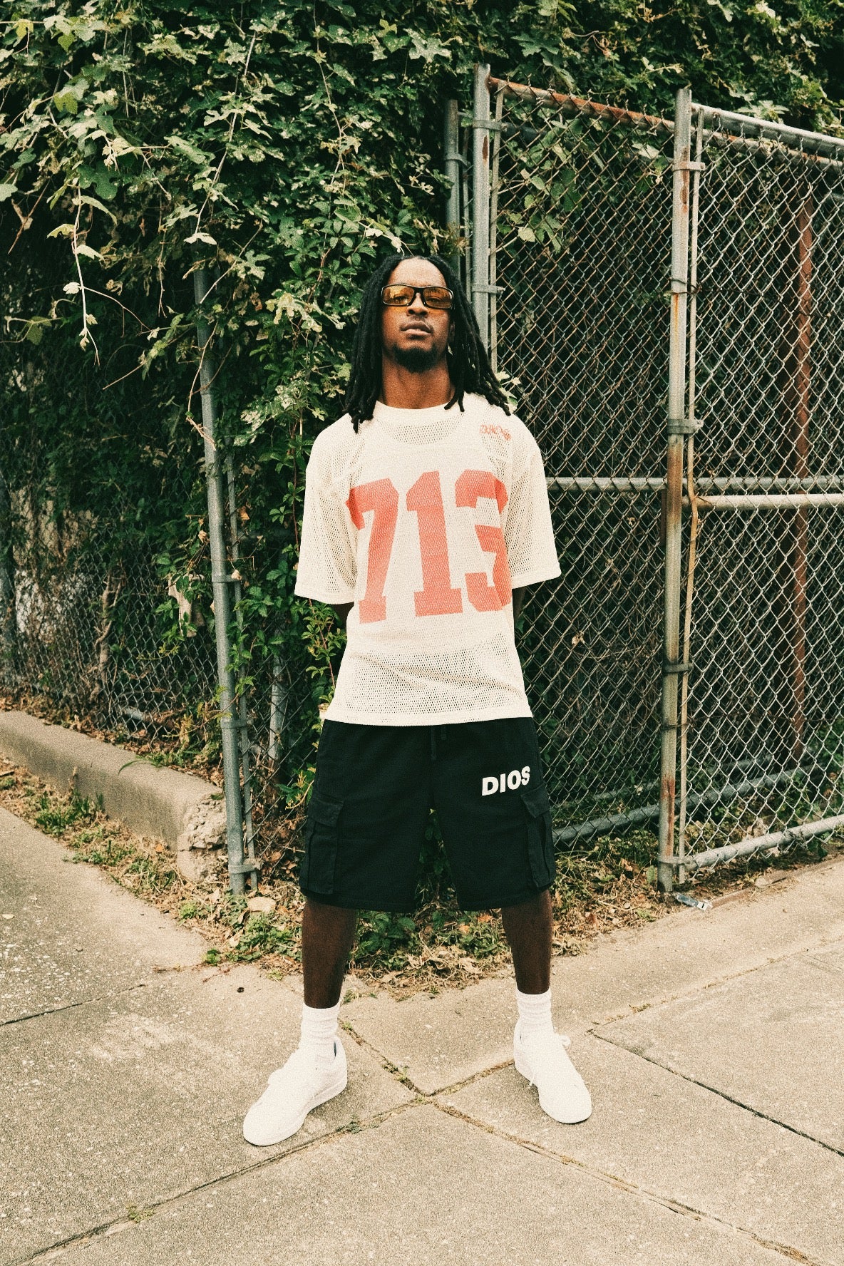 DIOS HTOWN JERSEY - 713 (CRM/ORNG)